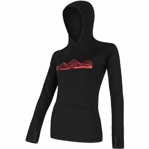 Sensor MERINO UPPER MOUNTAINS W Női pulóver, fekete, méret kép