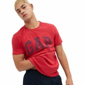 GAP V-BASIC LOGO T Férfi póló, piros, méret kép