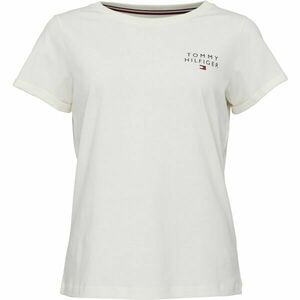 Tommy Hilfiger TH ORIGINAL-SHORT SLEEVE T-SHIRT Női póló, fehér, veľkosť S kép