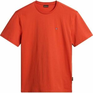 Napapijri SALIS SS SUM Férfi póló, narancssárga, veľkosť XXXL kép