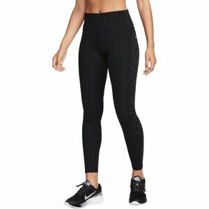 Nike DF FST MR 7/8 TGHT SNL NV Női leggings, fekete, méret kép