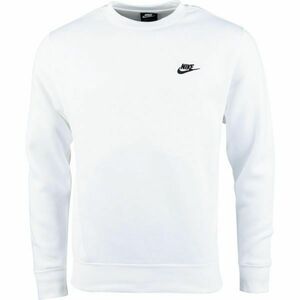 Nike SPORTSWEAR CLUB Férfi pulóver, fehér, méret kép