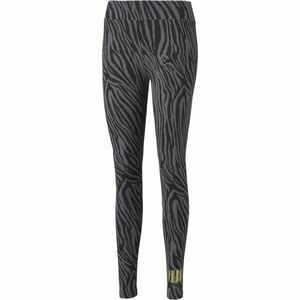 Puma ESS+ TIGER AOP LEGGINGS Női legging, fekete, veľkosť L kép