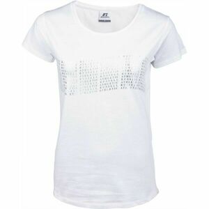 Russell Athletic CURVE FLOW Női póló, fehér, méret kép