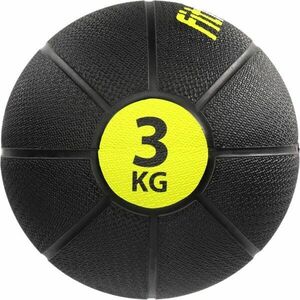 Fitforce MEDICINE BALL 3 KG Medicinbal, fekete, veľkosť 3 kg kép