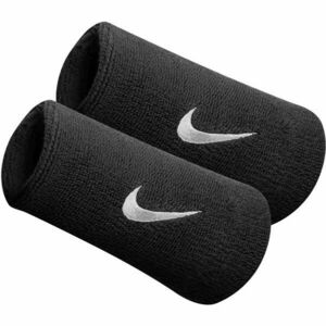 Nike SWOOSH DOUBLEWIDE WRISTBAND SWOOSH DOUBLEWIDE WRISTBAND - Csuklópánt, fekete, méret kép