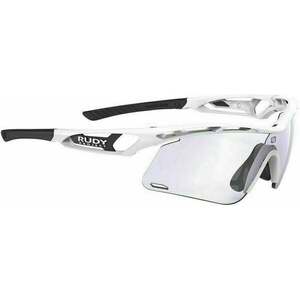 Rudy Project Tralyx+ Slim White Gloss/ImpactX Photochromic 2 Laser Purple Kerékpáros szemüveg kép