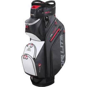 Big Max Dri Lite Style Charcoal/Black/White/Red Cart Bag kép