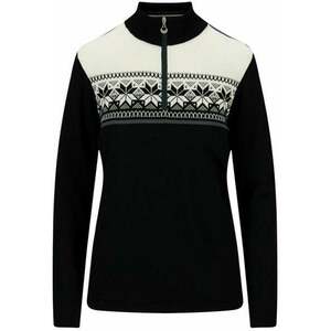 Dale of Norway Liberg Womens Sweater Black/Offwhite/Schiefer M Szvetter kép