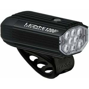 Lezyne Lite Drive 1200+ Front 1200 lm Satin Black Elülső Első lámpa kép