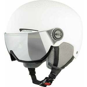 Alpina Arber Visor Q-Lite Ski Helmet White Matt S (51-55 cm) Sísisak kép