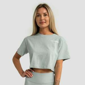 Limitless női Cropped póló Eucalypt - GymBeam kép