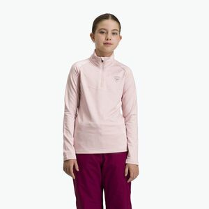 Rossignol Girl Warm Stretch púderrózsaszín gyermek sí pulóver kép