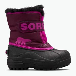 Sorel Snow Commander gyermek túrabakancs lila dália/groovy pink kép