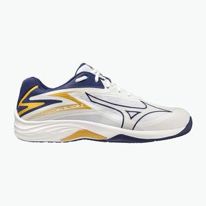 Férfi röplabda cipő Mizuno Thunder Blade Z fehér / kék szalag / mp arany kép