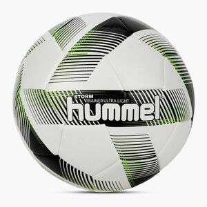 Hummel Storm Trainer Ultra Lights FB labdarúgó fehér/fekete/zöld 4-es méret kép