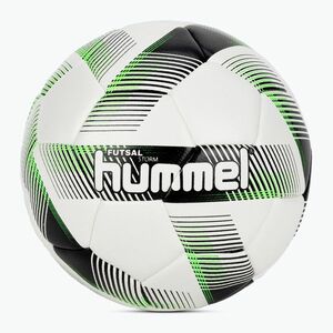 Hummel Storm FB labdarúgó fehér/fekete/zöld méret 3 kép