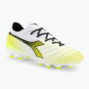 Férfi Diadora Brasil Elite Tech Tech GR LPX labdarúgó cipő fehér/fekete/fluo sárga kép