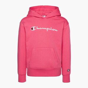 Champion Legacy gyermek pulóver sötét rózsaszínű kép