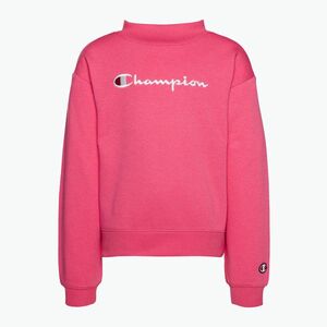 Champion Legacy gyermek pulóver sötét rózsaszínű kép