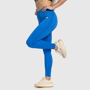 Magasderekú varrás nélküli leggings Iron Aesthetics Unison, kék kép