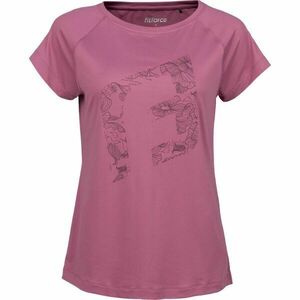 Fitforce HASLEY Női edzőpóló, rózsaszín, veľkosť S kép