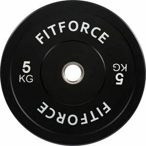 Fitforce PLRO 5 KG x 50 MM Súlyzótárcsa, fekete, méret kép