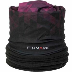 Finmark FSW-235 Multifunkcionális kendő fleece résszel, fekete, veľkosť UNI kép