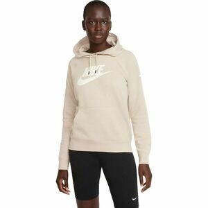Nike NSW ESSNTL FLC GX HOODIE W Női pulóver, bézs, méret kép