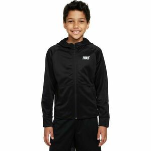 Nike TF HOODIE FZ GFX 1 Fiú pulóver, fekete, méret kép