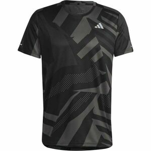 adidas OTR SEASONAL T Férfi póló futáshoz, fekete, veľkosť L kép