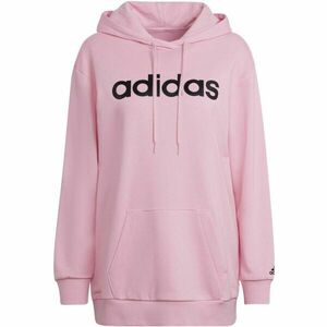 adidas LIN OV HD Női pulóver, rózsaszín, veľkosť S kép