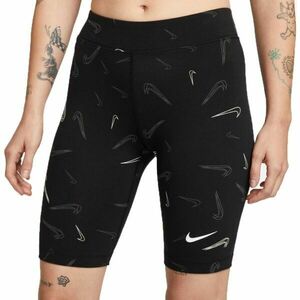 Nike NSW SHORT AOP PRNT Női rövidnadrág, fekete, veľkosť S kép