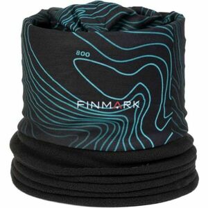 Finmark FSW-232 Multifunkciós kendő fleece résszel, fekete, veľkosť UNI kép