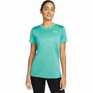 Nike DRI-FIT LEGEND Női edzőpóló, türkiz, veľkosť L kép