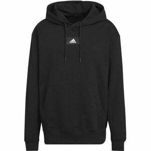 adidas FV HOODY Férfi pulóver, fekete, méret kép