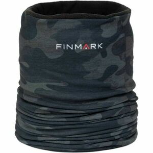 Finmark FSW-248 Lány multifunkcionális kendő fleece béléssel, sötétszürke, veľkosť UNI kép