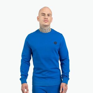 Férfi pulóver Pitbull West Coast Tanbark Crewneck Sweatshirt royal blue kép
