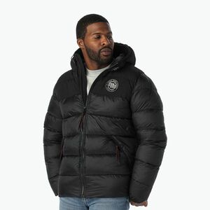 Férfi téli kabát Pitbull West Coast Greyfox Hooded Quilted black kép