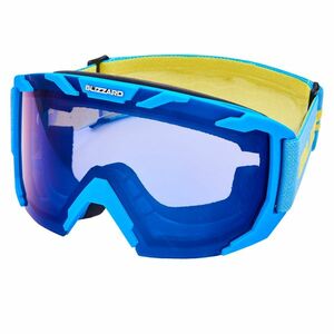 BLIZZARD-Ski Gog. 925 MDAZO, neon blue matt, smoke2, blue mirror Kék UNI kép