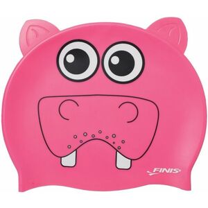 Gyermek úszósapka finis animal heads hippo rózsaszín kép