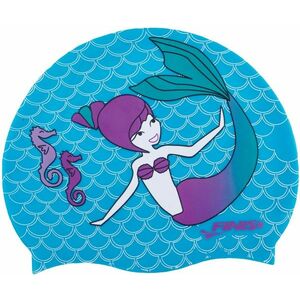 Finis mermaid silicone cap paradise kék kép