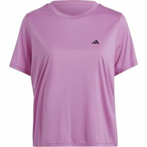 adidas MINIMAL T PS Női póló plus size méretben, rózsaszín, veľkosť 3x kép