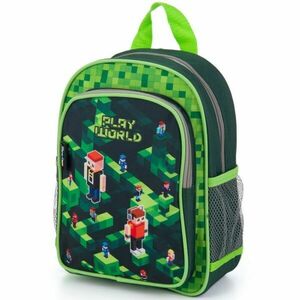 Oxybag KID BACKPACK PLAYWORLD Ovis hátizsák, zöld, méret kép