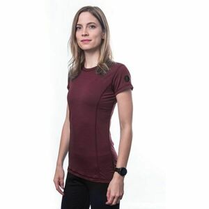 Sensor MERINO AIR Női póló, bordó, méret kép
