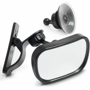BABYPACK REARVIEW MIRROR Babafigyelő visszapillantó tükör, fekete, veľkosť os kép