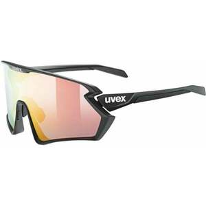UVEX Sportstyle 231 2.0 V Black Matt/Variomatic Litemirror Red Kerékpáros szemüveg kép