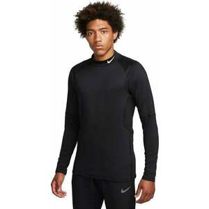 Nike Dri-Fit Warm Long-Sleeve Mens Mock Black/White S kép