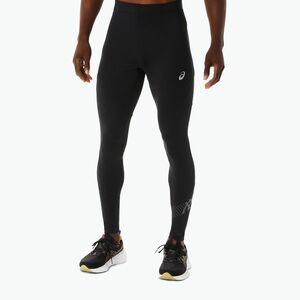 Férfi ASICS Icon Tight performance futó leggings fekete/karrier szürke kép