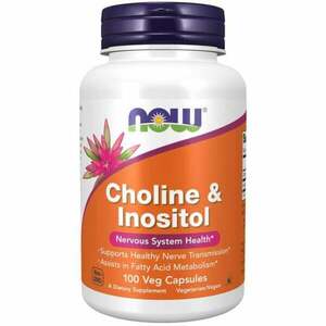Kolin & inozitol 500 mg - NOW Foods kép